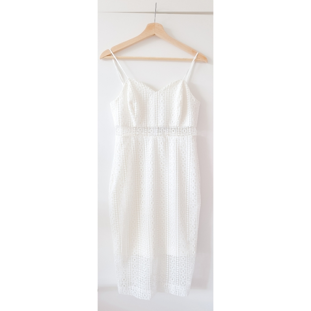 Park and Fifth Co. - Madison Dress - White  - Size 4